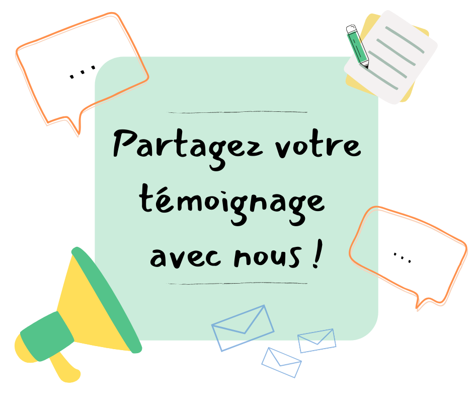 Mégaphone : partagez votre témoignage avec nous