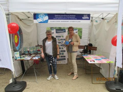 Actifs sur le stand PFV