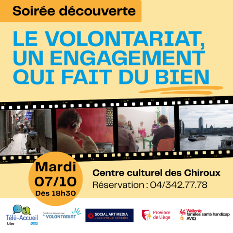soirée film volontariat télé-accueil liège