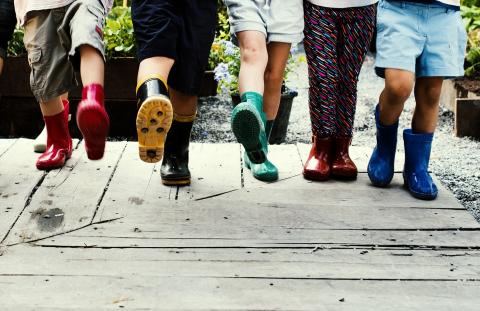 bottes enfance volontariat