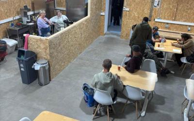 Nouvelle salle d'accueil pour les personnes sans-abri et en grande pfrécarité