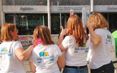 Equipe de Télé-Accueil Liège, centre d'écoutre par téléphone