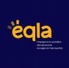 Logo de l'asbl Eqla: Changeons le quotidien des personnes aveugles et malvoyantes
